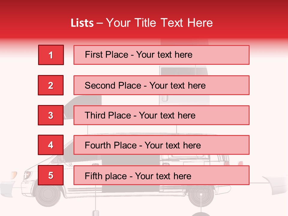 White Carry Abstract PowerPoint Template