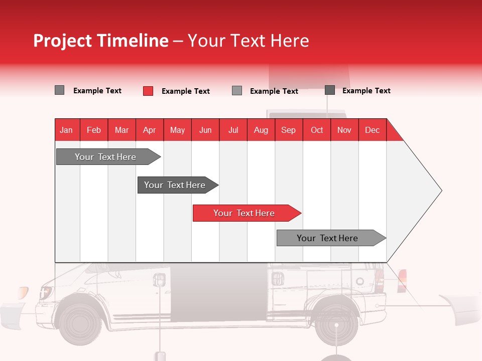 White Carry Abstract PowerPoint Template