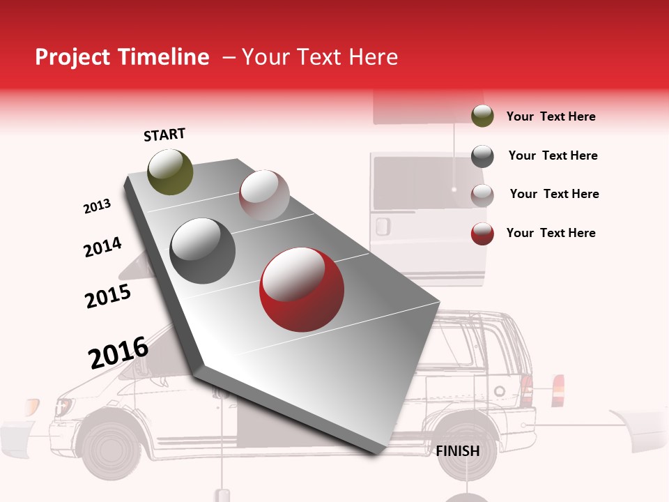 White Carry Abstract PowerPoint Template