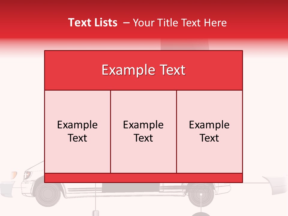 White Carry Abstract PowerPoint Template