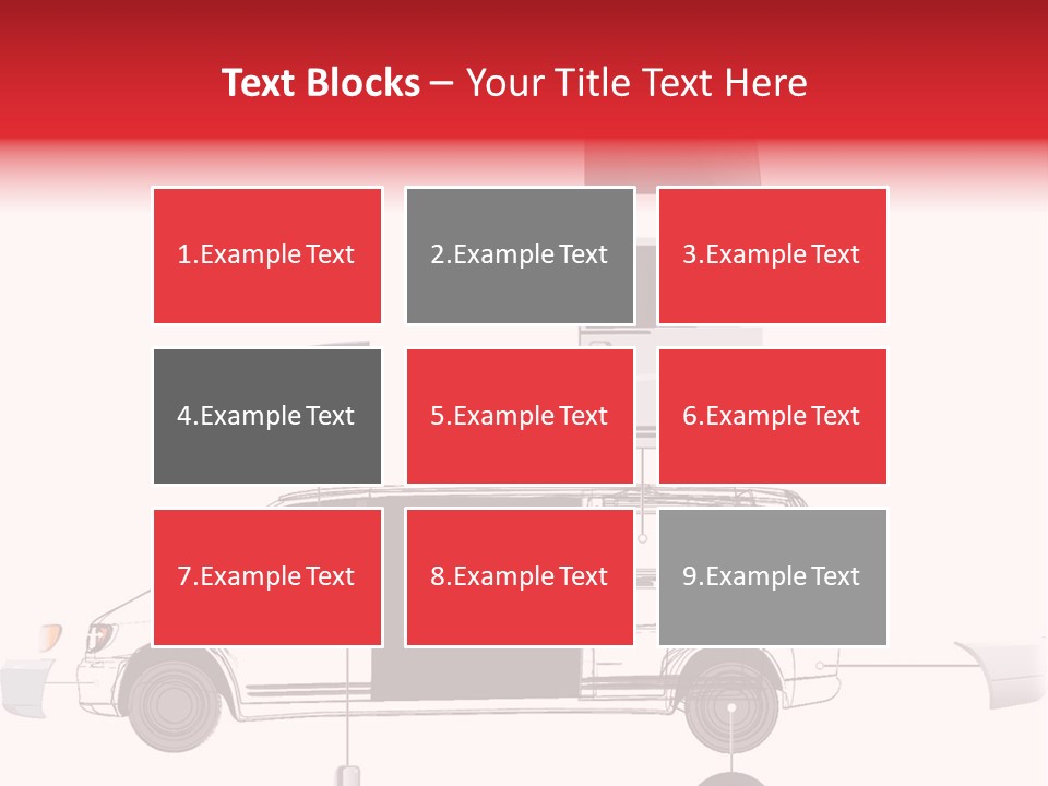 White Carry Abstract PowerPoint Template
