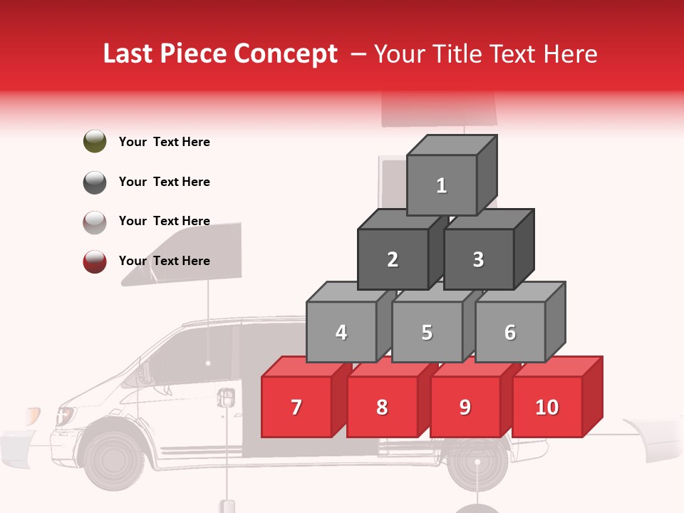 White Carry Abstract PowerPoint Template