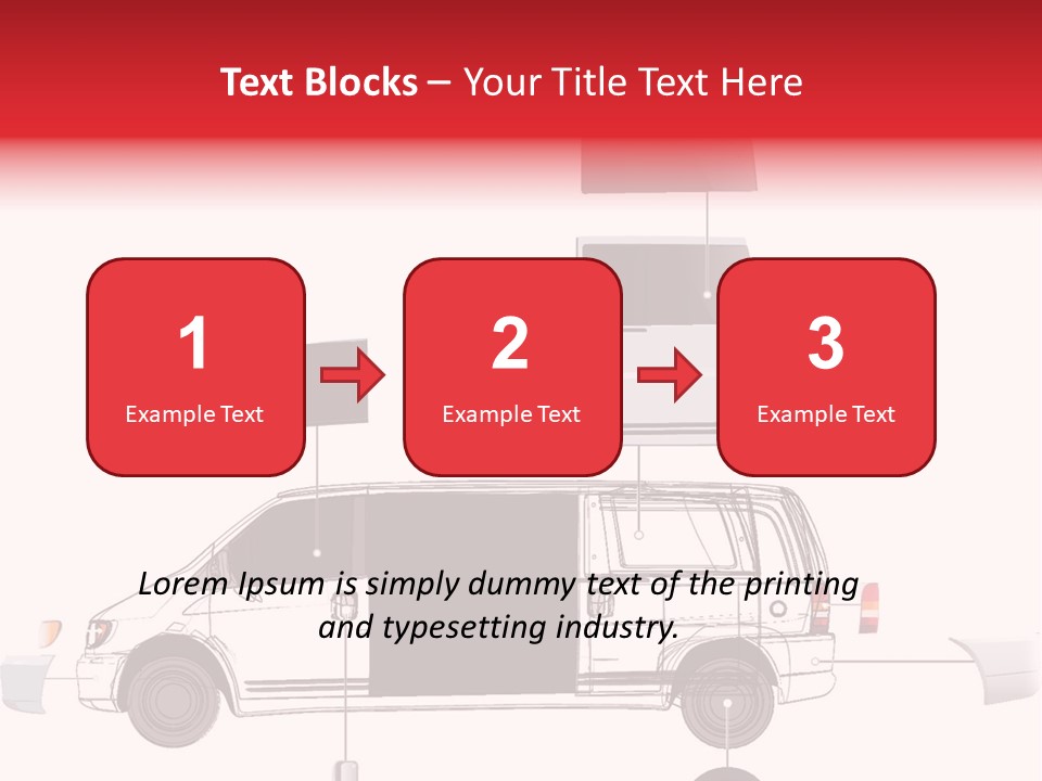 White Carry Abstract PowerPoint Template