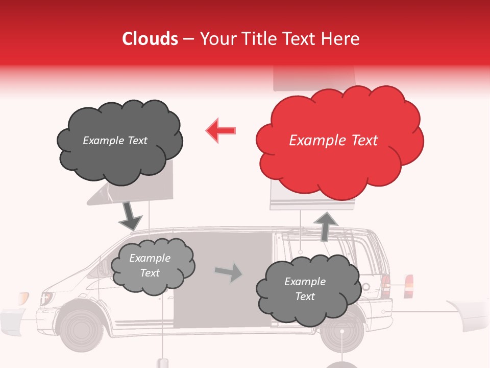 White Carry Abstract PowerPoint Template