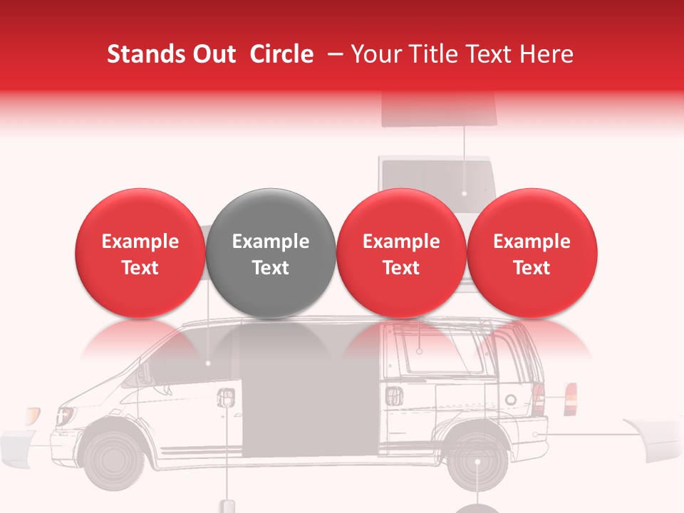 White Carry Abstract PowerPoint Template