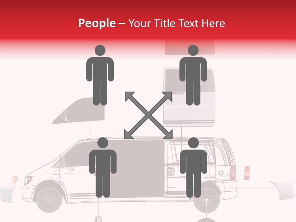 White Carry Abstract PowerPoint Template