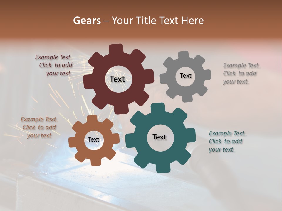 Technology Worker Fabricator PowerPoint Template