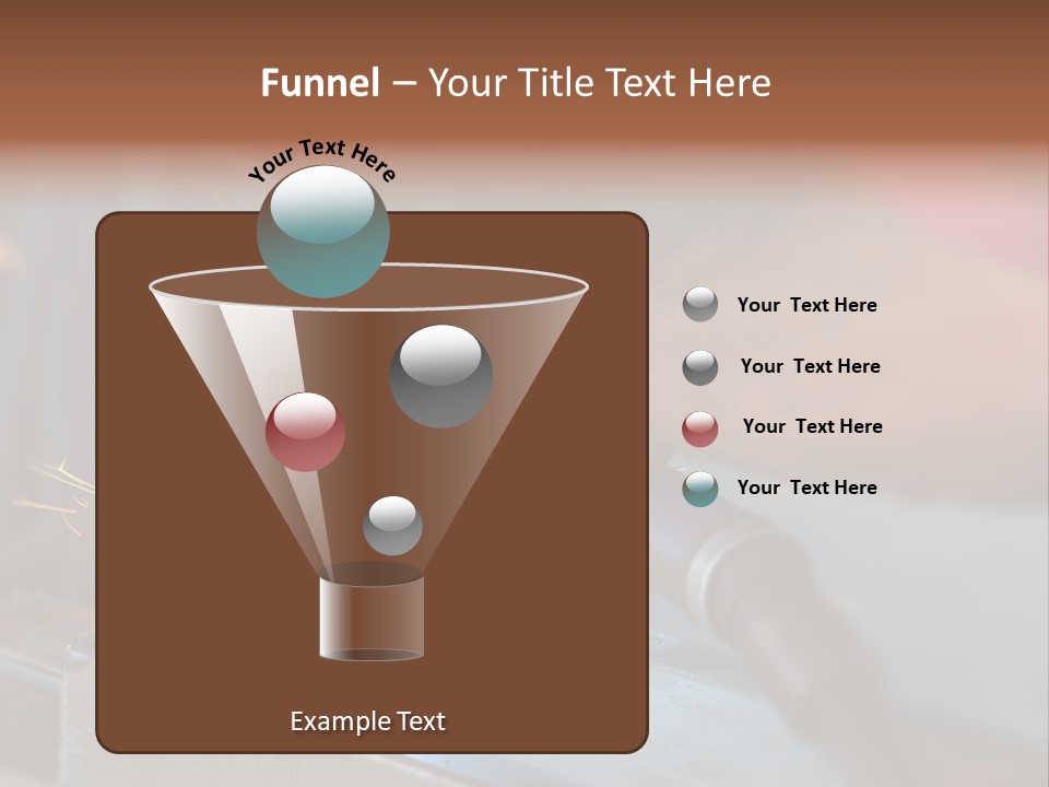 Technology Worker Fabricator PowerPoint Template