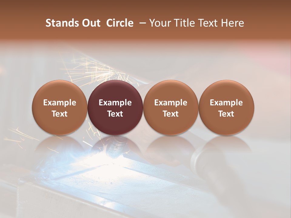 Technology Worker Fabricator PowerPoint Template