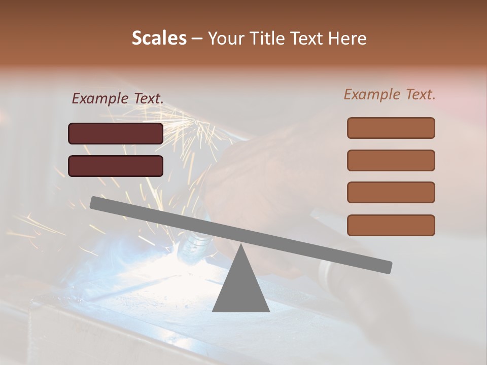 Technology Worker Fabricator PowerPoint Template