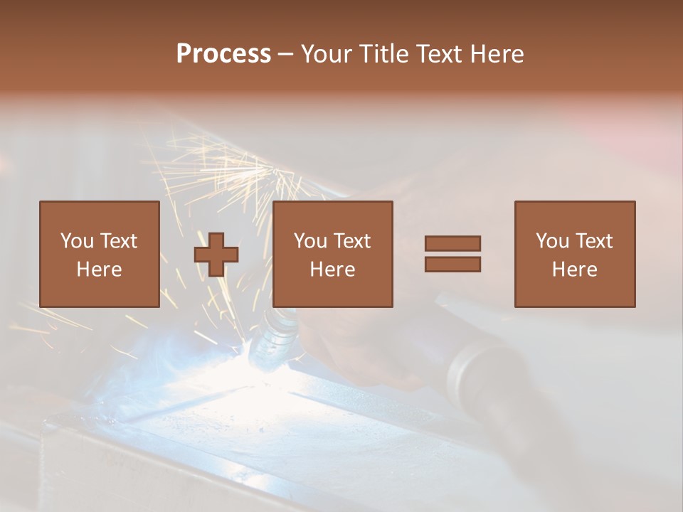 Technology Worker Fabricator PowerPoint Template