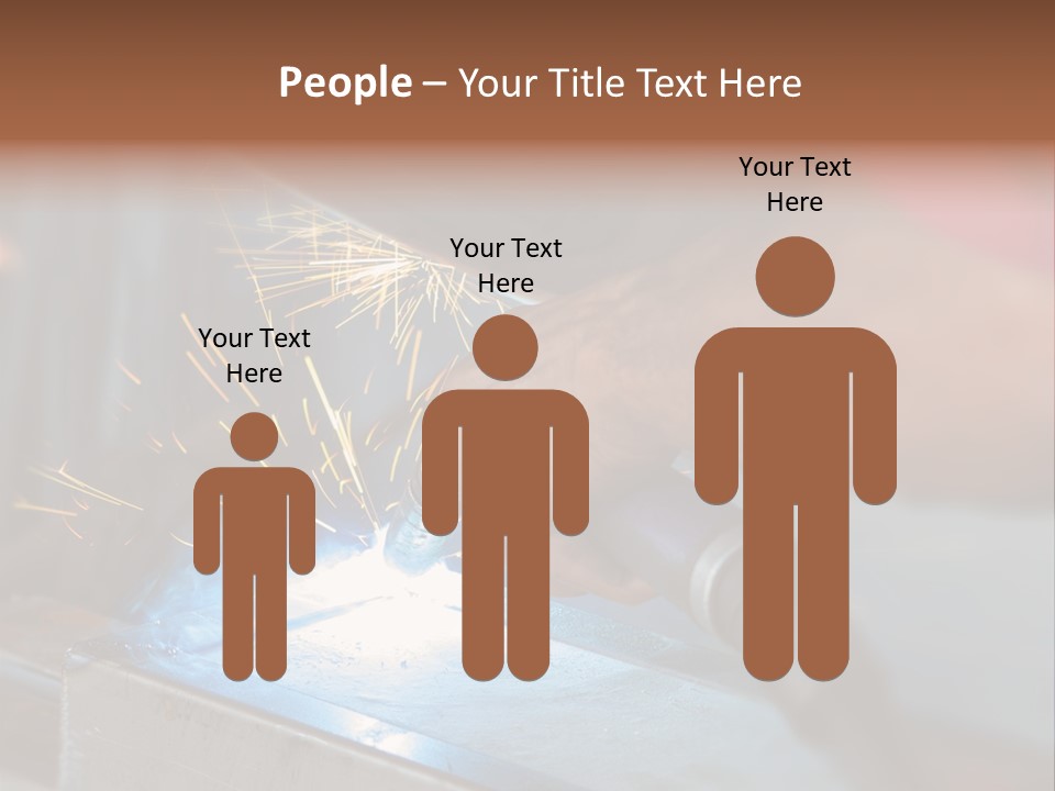 Technology Worker Fabricator PowerPoint Template