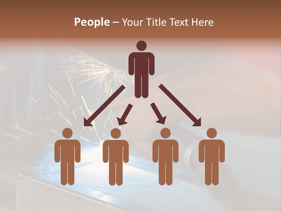 Technology Worker Fabricator PowerPoint Template