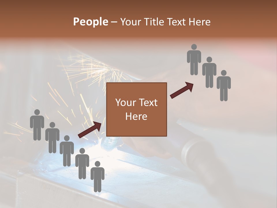 Technology Worker Fabricator PowerPoint Template