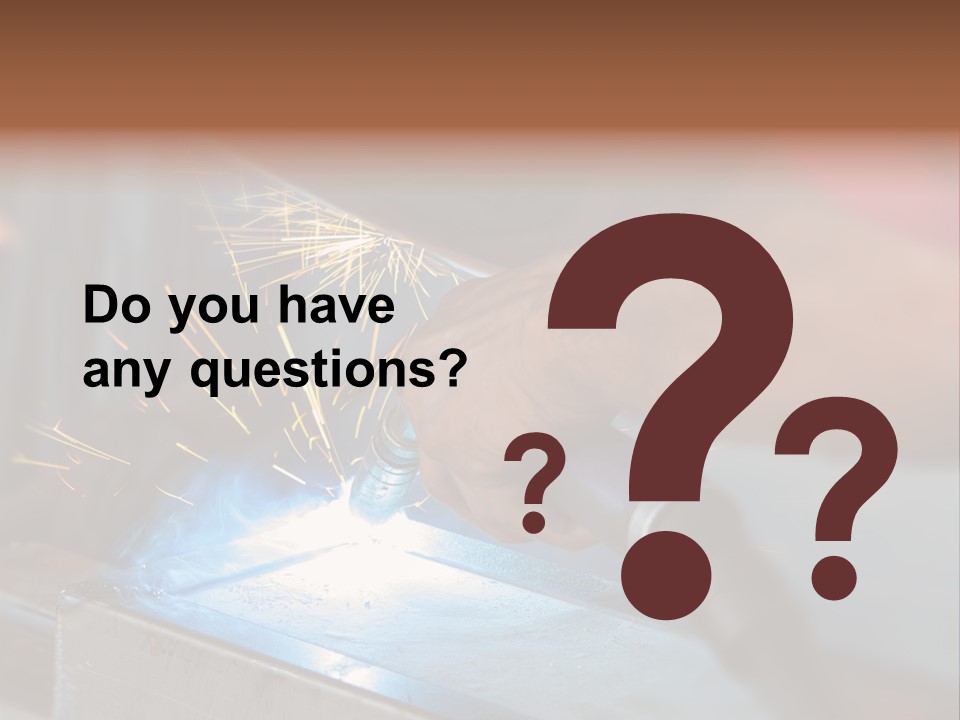 Technology Worker Fabricator PowerPoint Template