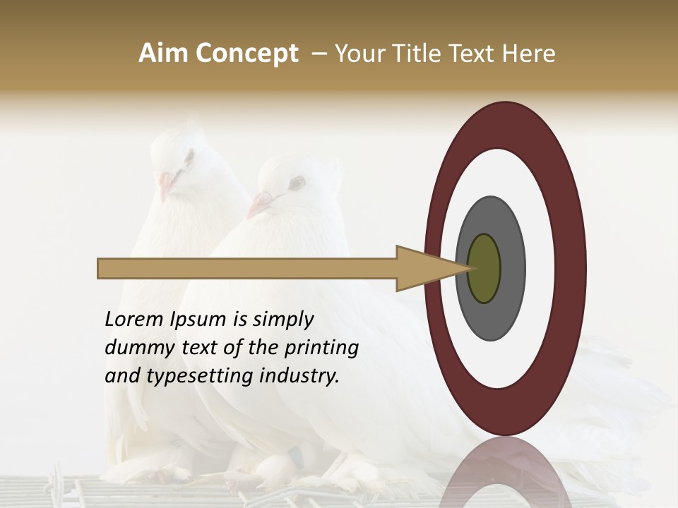 Feather Endothermic Feathered PowerPoint Template