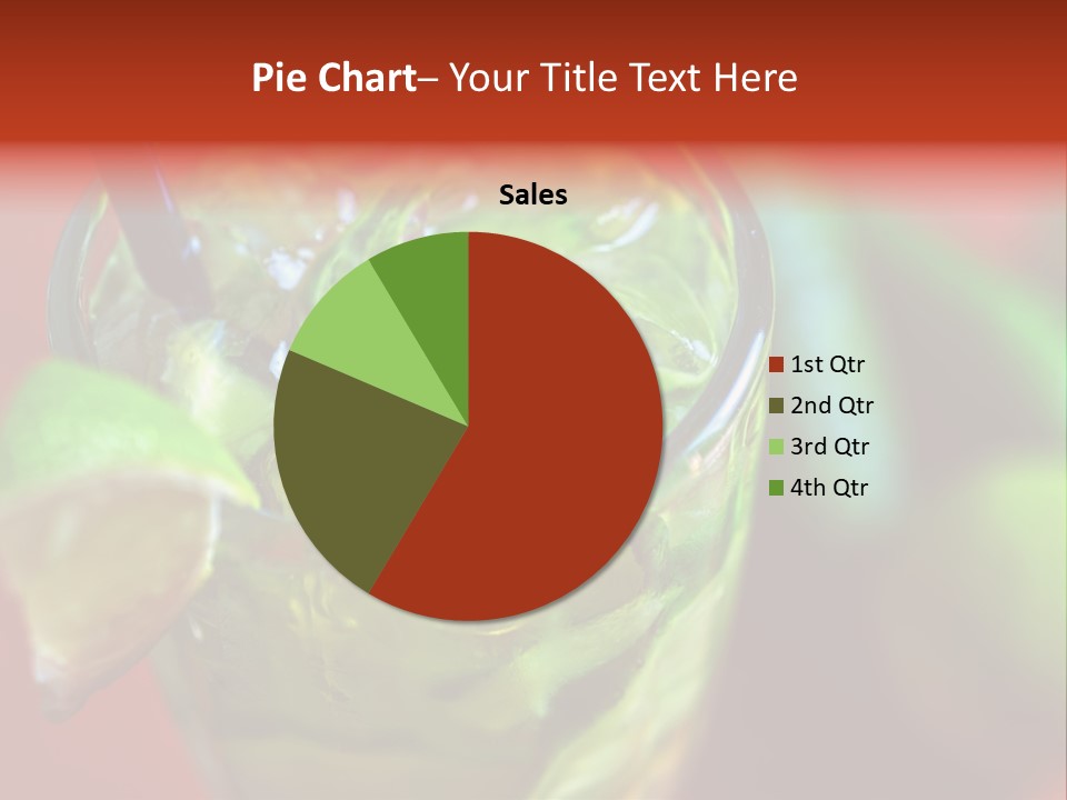 Natural Summer Meal PowerPoint Template