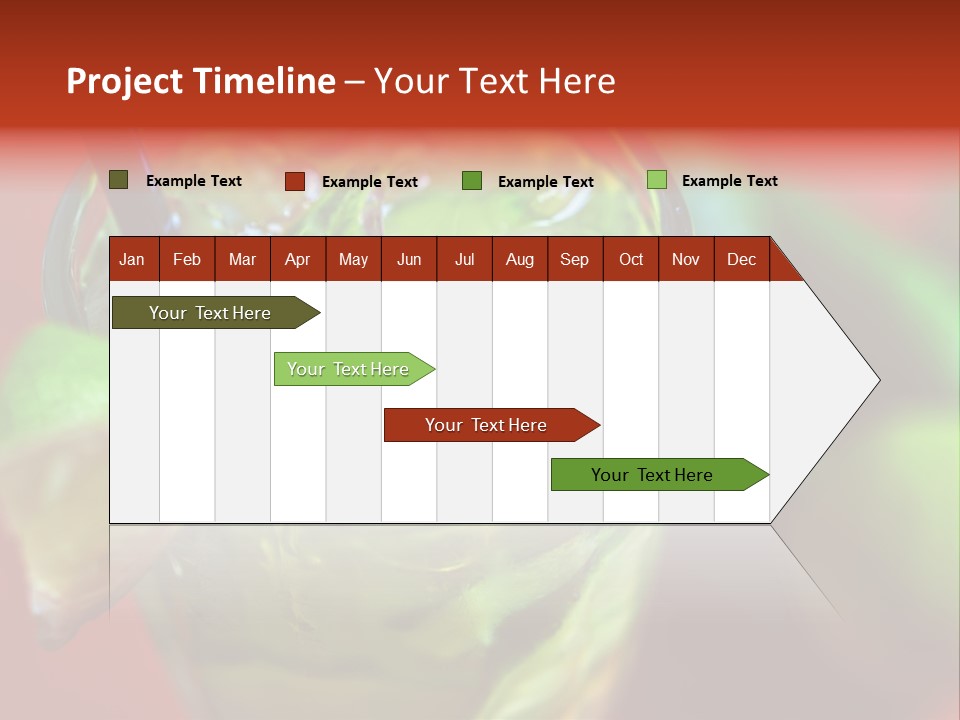 Natural Summer Meal PowerPoint Template