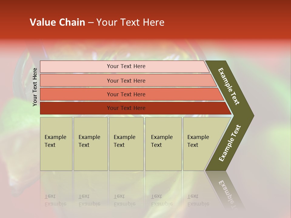 Natural Summer Meal PowerPoint Template