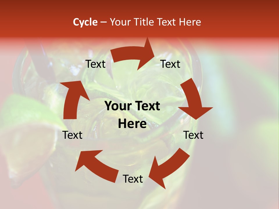 Natural Summer Meal PowerPoint Template