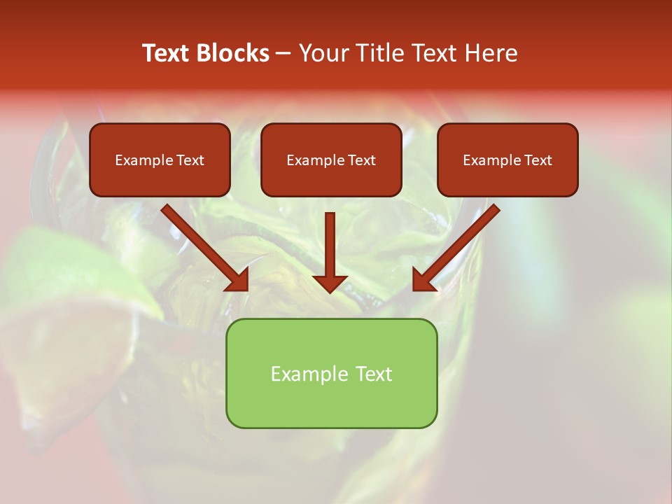 Natural Summer Meal PowerPoint Template