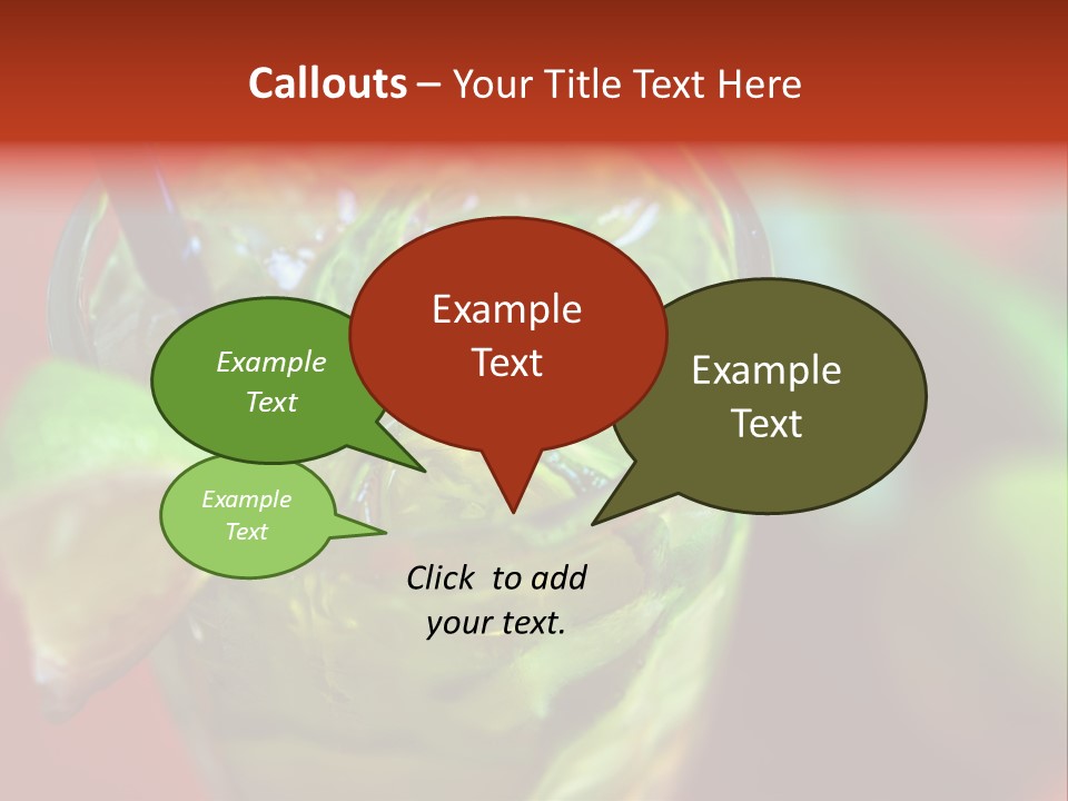 Natural Summer Meal PowerPoint Template