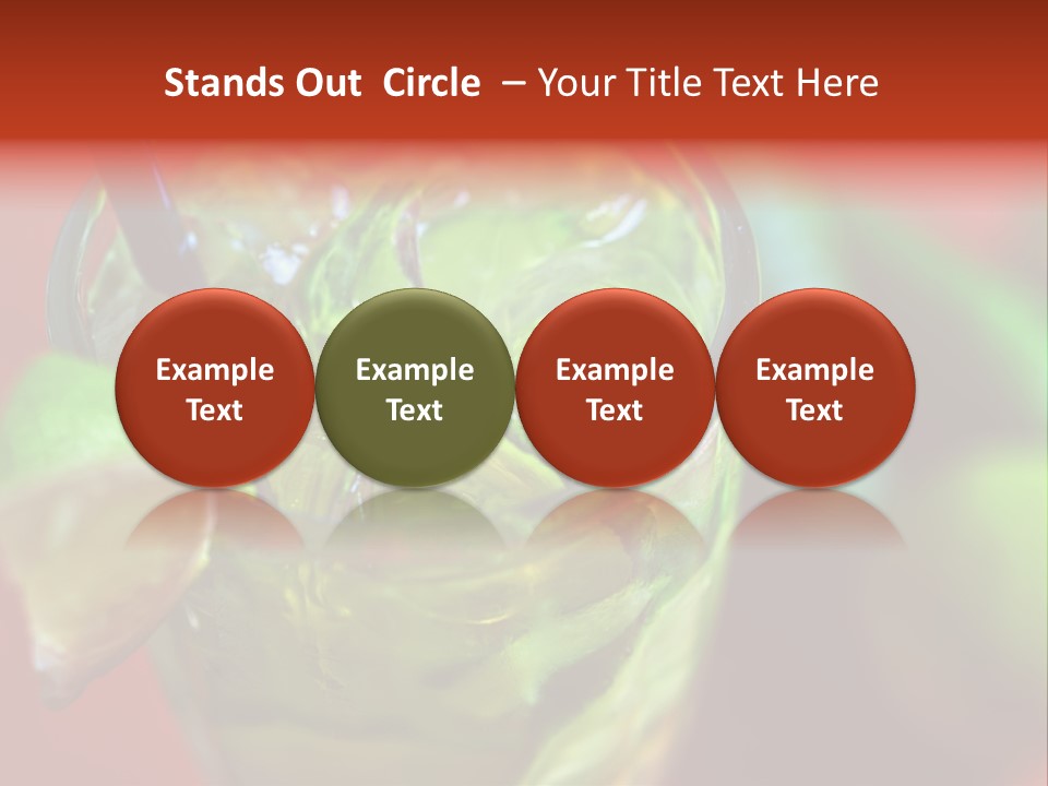 Natural Summer Meal PowerPoint Template