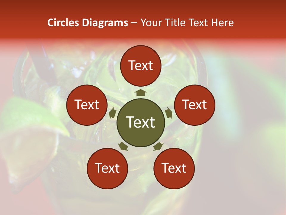 Natural Summer Meal PowerPoint Template