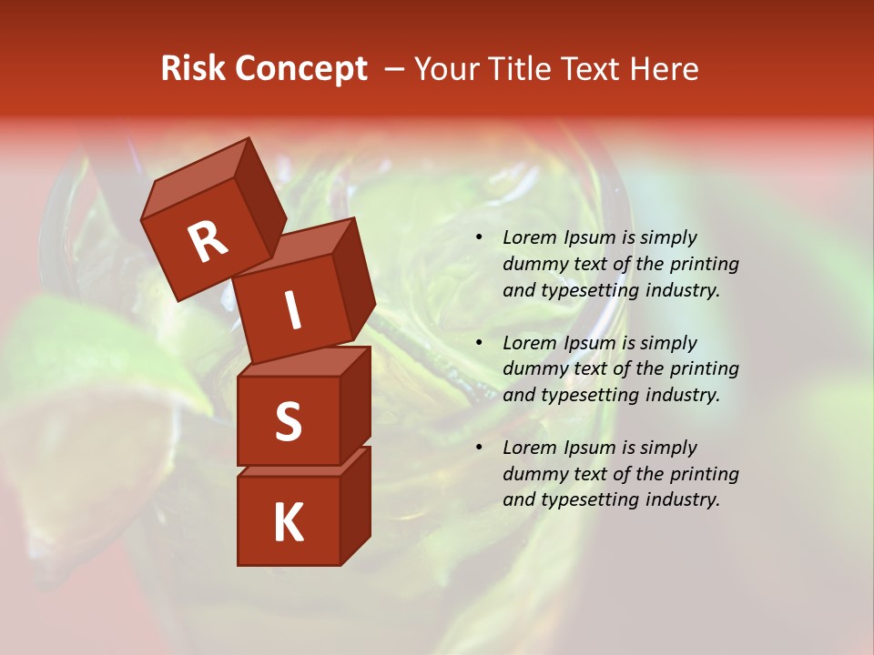 Natural Summer Meal PowerPoint Template