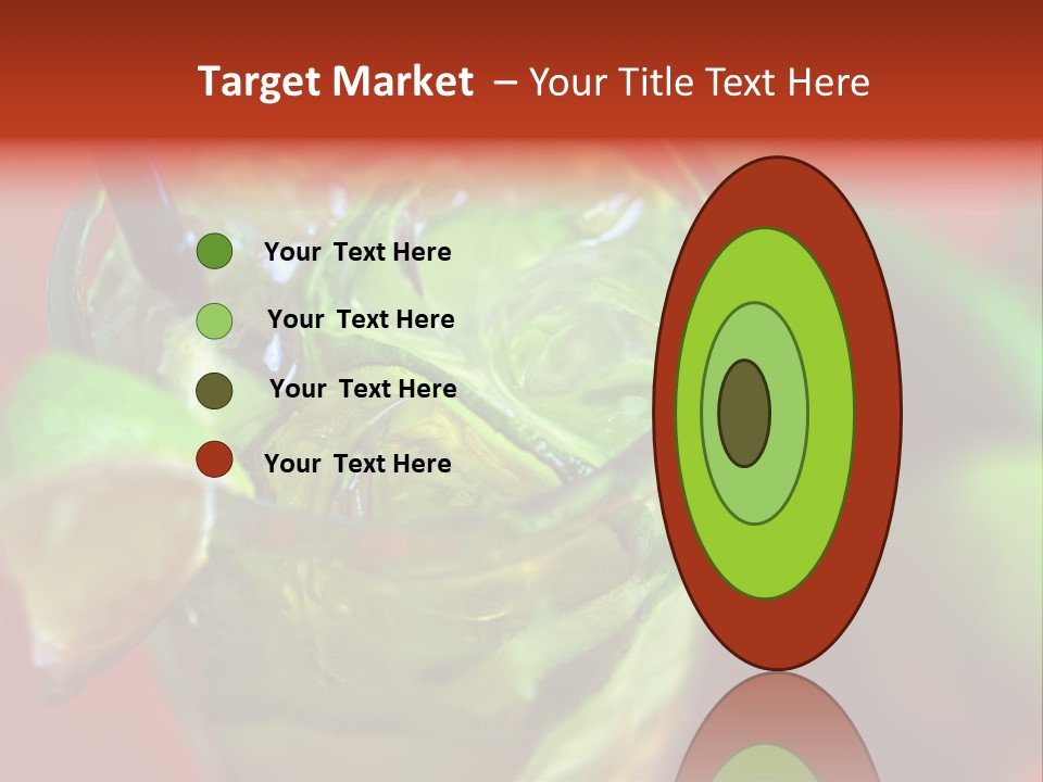 Natural Summer Meal PowerPoint Template