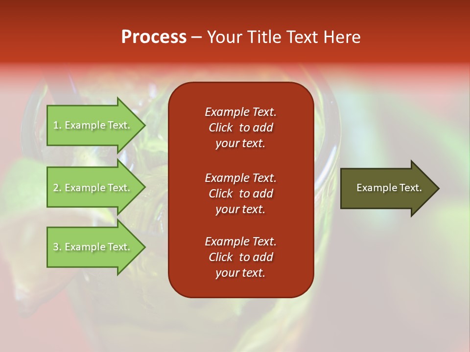 Natural Summer Meal PowerPoint Template
