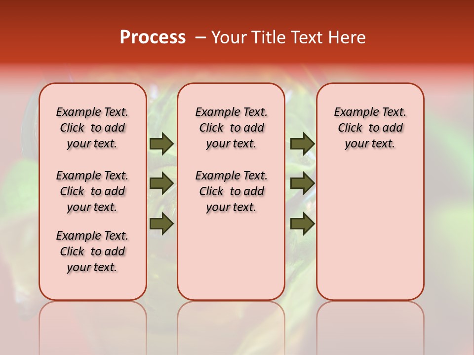 Natural Summer Meal PowerPoint Template