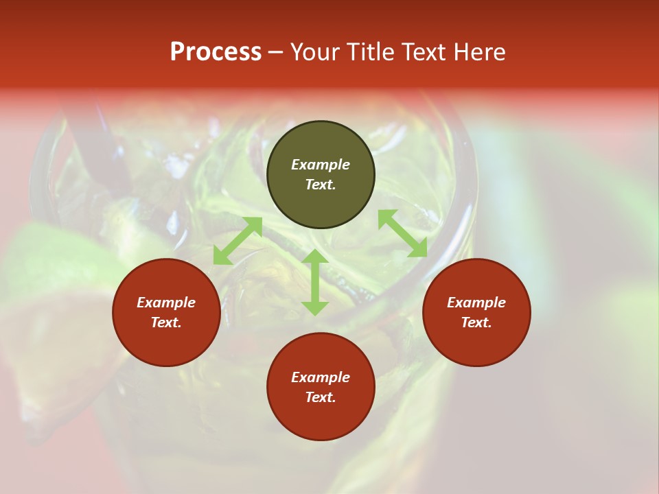 Natural Summer Meal PowerPoint Template