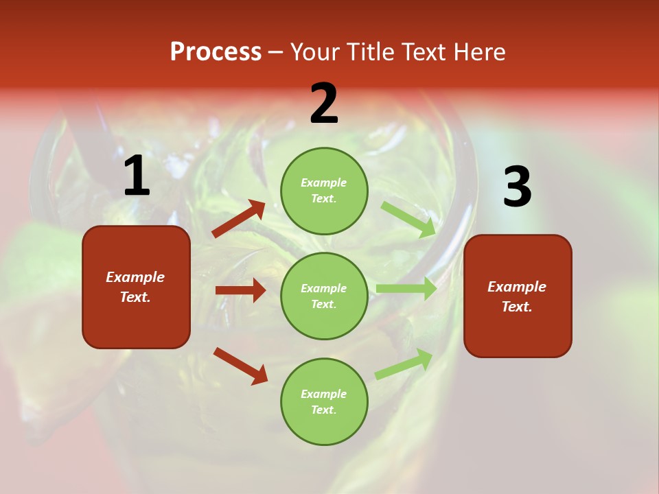 Natural Summer Meal PowerPoint Template