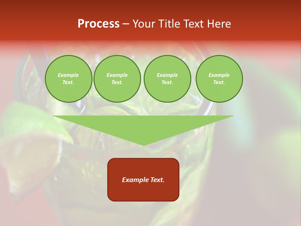 Natural Summer Meal PowerPoint Template