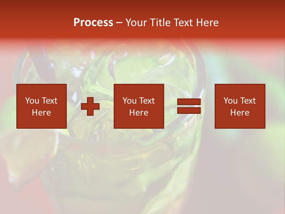 Natural Summer Meal PowerPoint Template