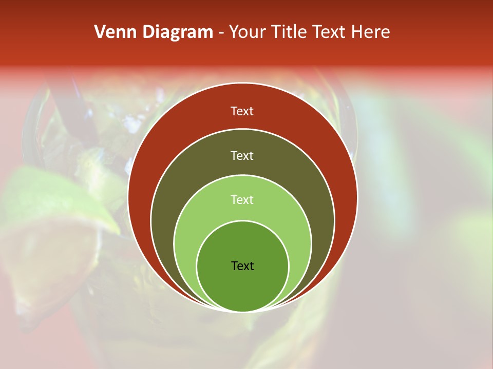 Natural Summer Meal PowerPoint Template