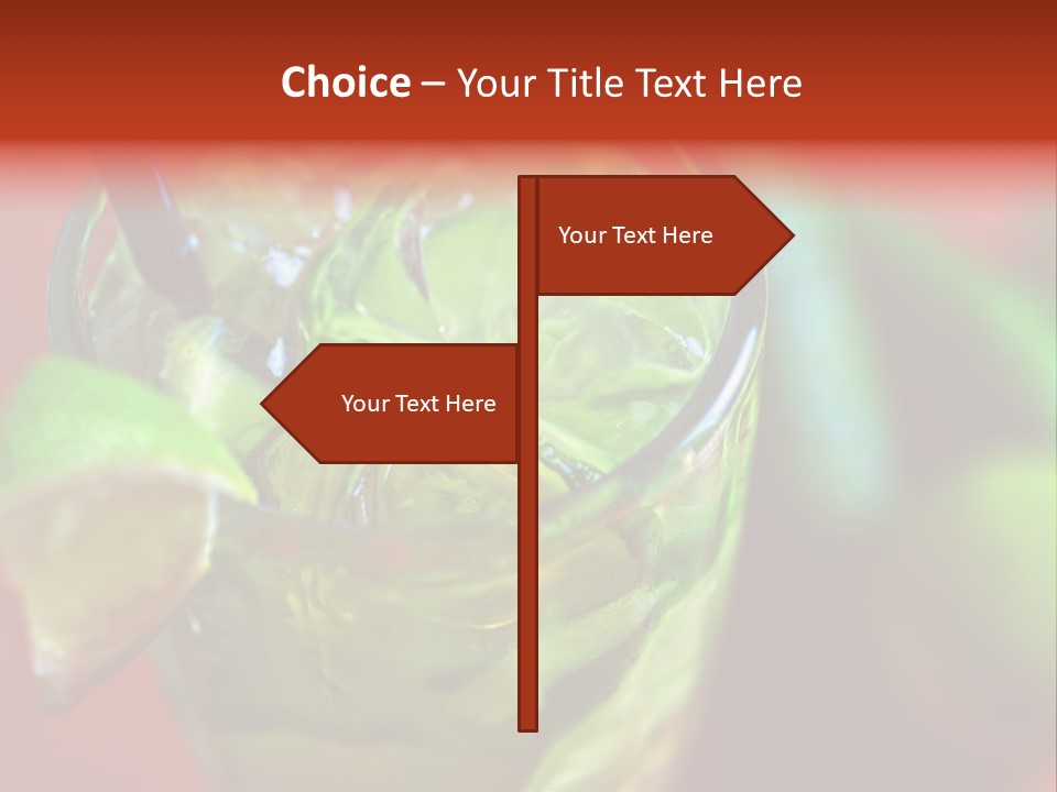 Natural Summer Meal PowerPoint Template