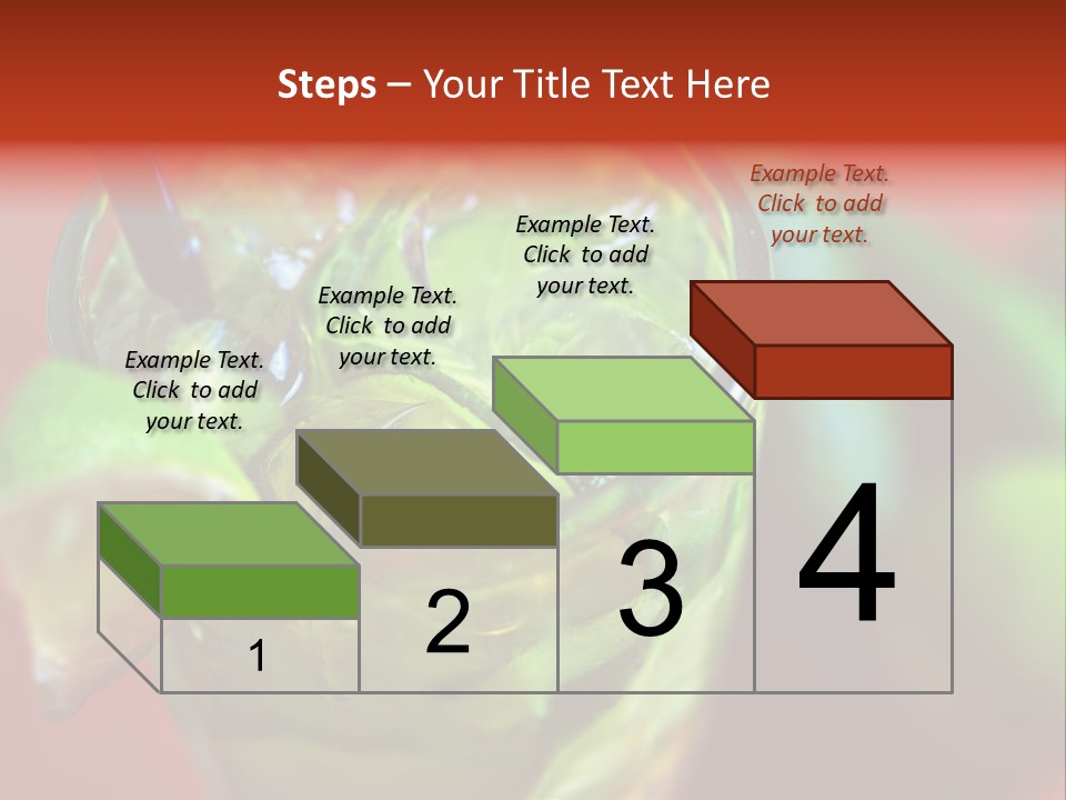 Natural Summer Meal PowerPoint Template