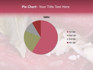 Slice Eating Tomato PowerPoint Template