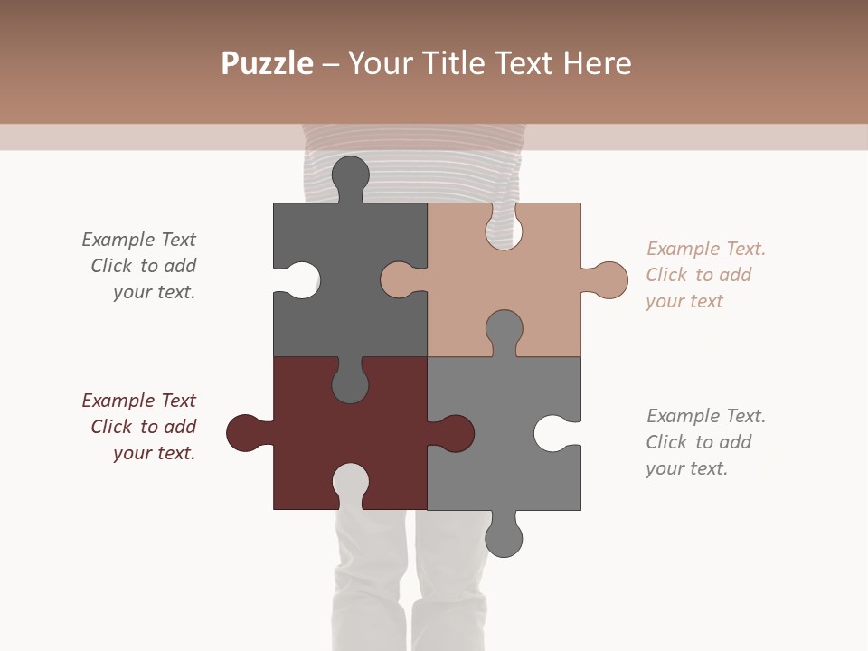 Nacre Attracted Pattern PowerPoint Template