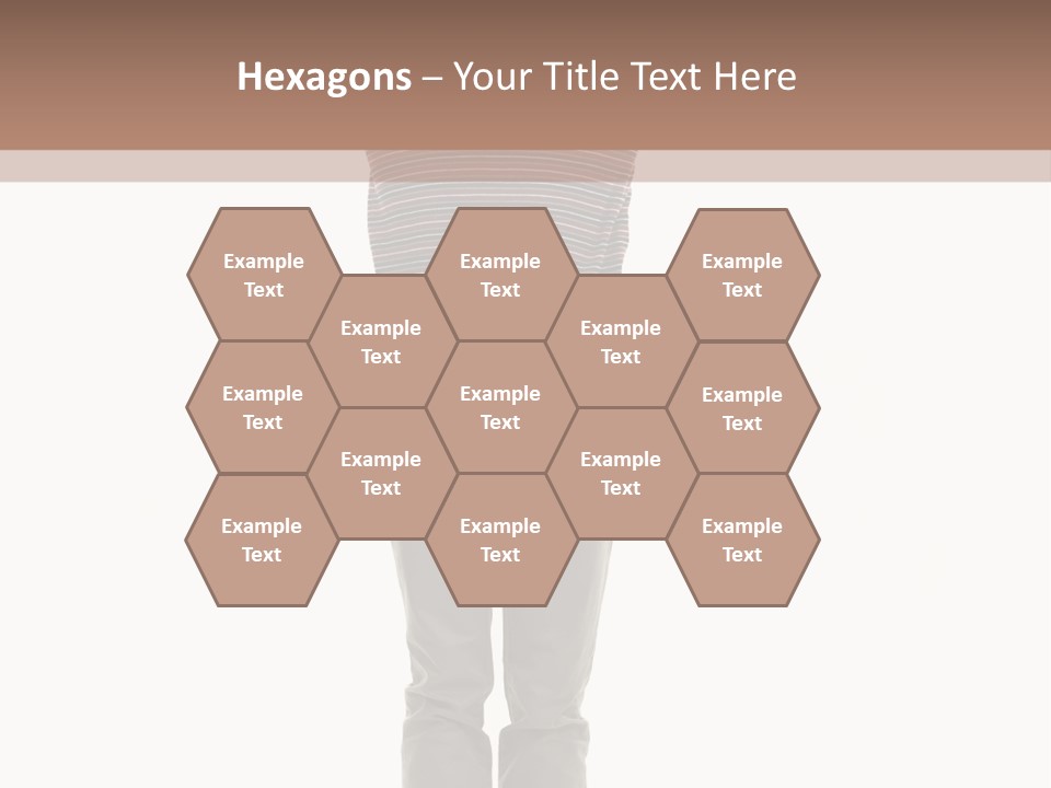 Nacre Attracted Pattern PowerPoint Template