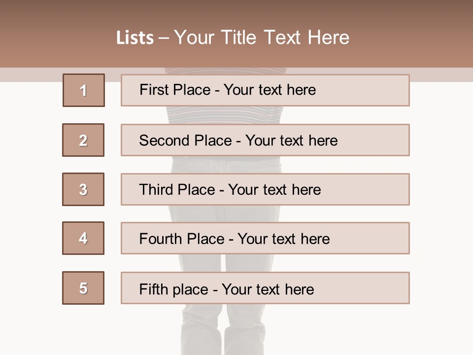 Nacre Attracted Pattern PowerPoint Template