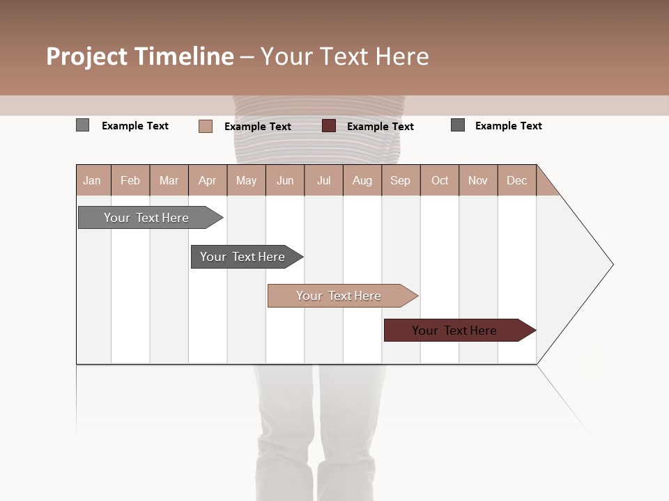 Nacre Attracted Pattern PowerPoint Template