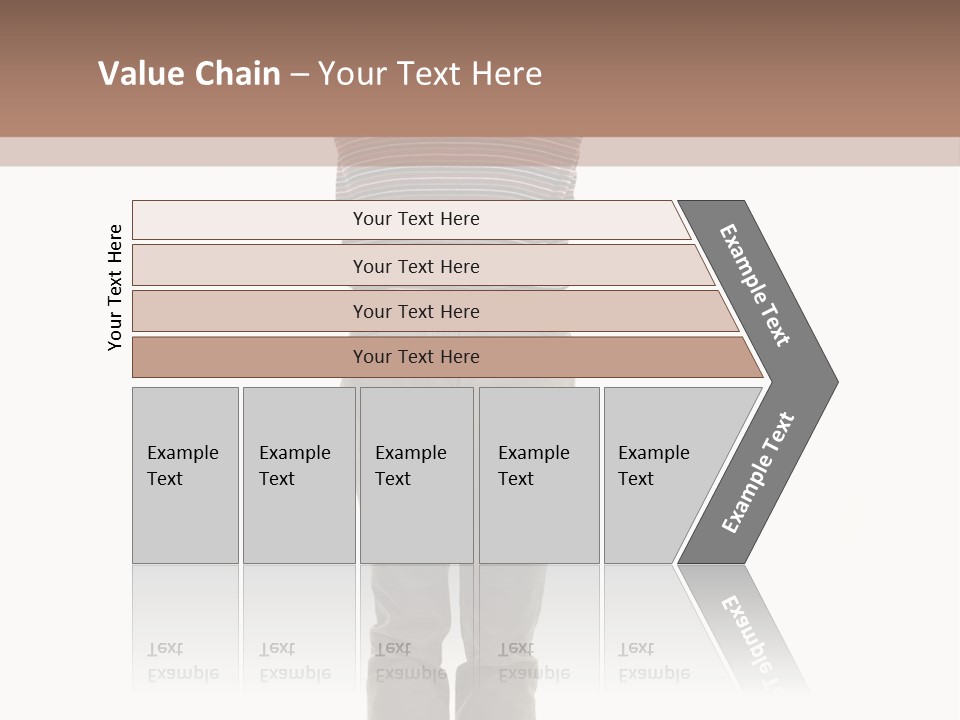 Nacre Attracted Pattern PowerPoint Template