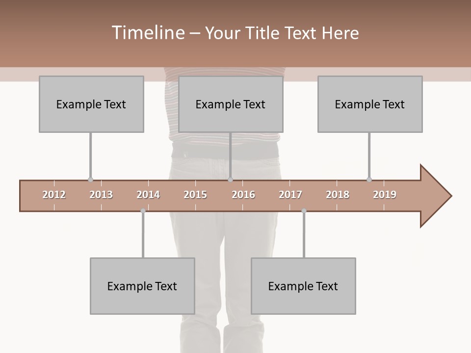 Nacre Attracted Pattern PowerPoint Template