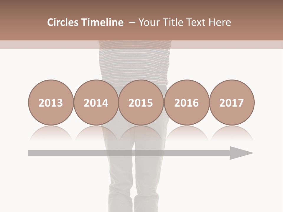 Nacre Attracted Pattern PowerPoint Template