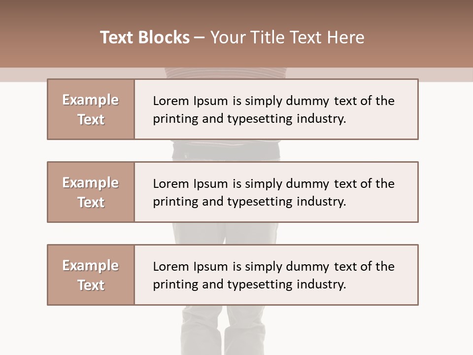 Nacre Attracted Pattern PowerPoint Template
