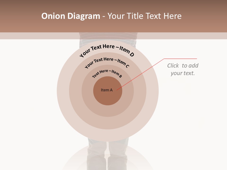 Nacre Attracted Pattern PowerPoint Template