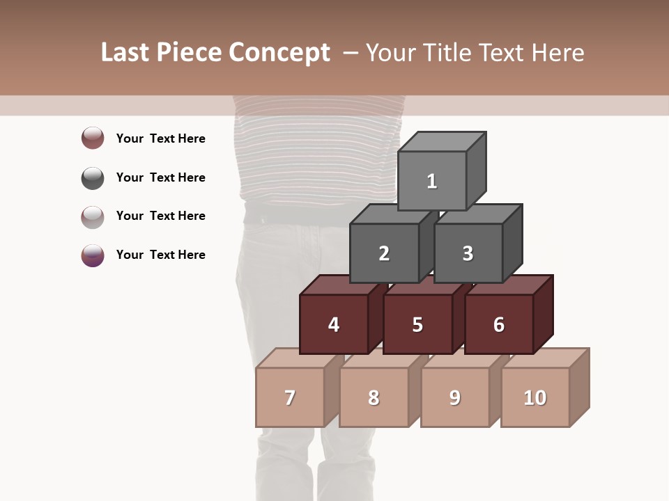 Nacre Attracted Pattern PowerPoint Template